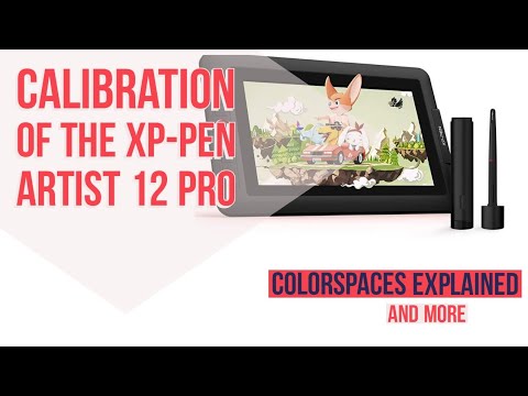 xp pen artist 12 pro calibration