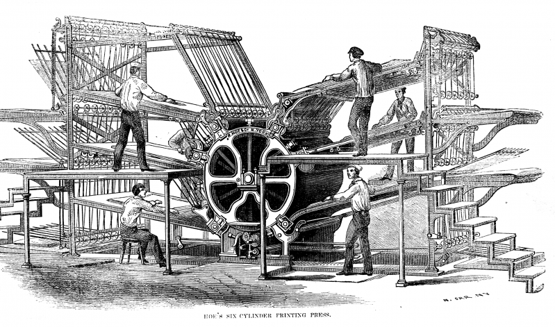 Hoe's_six-cylinder_press