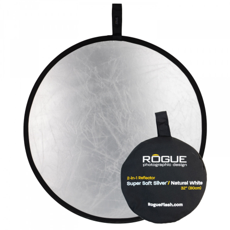 Rogue 2-in-1 Reflector Silver/White