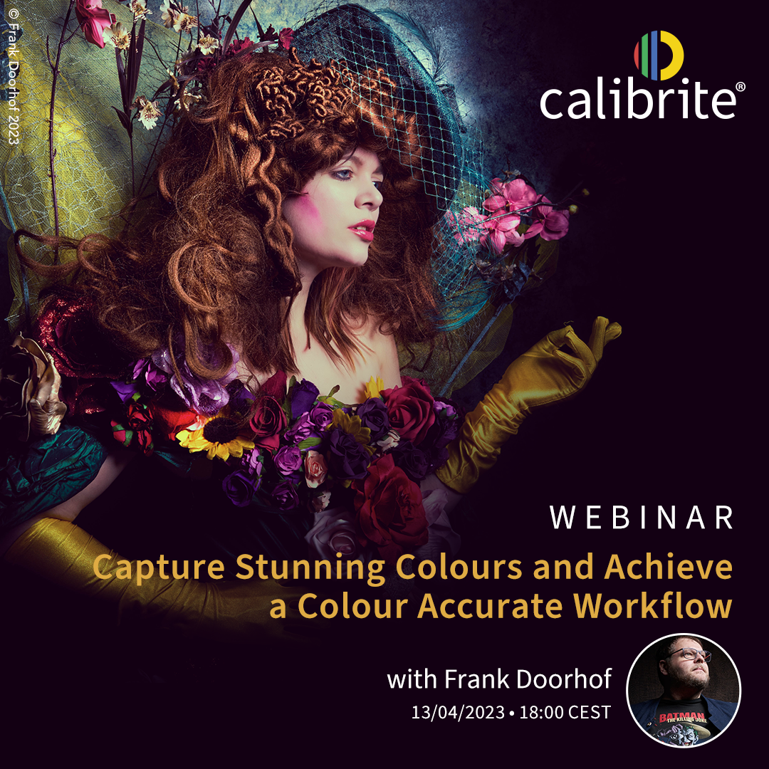 free webinar about capturing stunning colours and achieve an accurate workflow