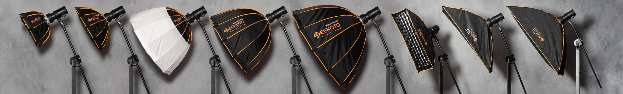 the Geekoto Softboxes 