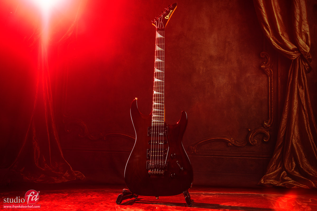 a vintage Charvel guitar