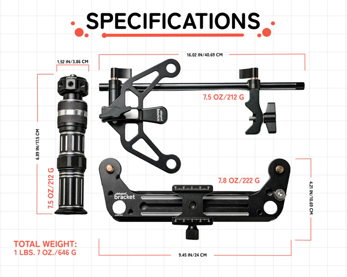 platypod bracket and bounce details
